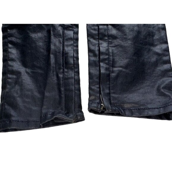 rag and bone black dress pants, detail zippers, 25, fitted, jeans black, - Picture 6 of 13